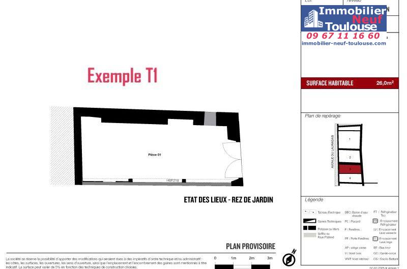 Appartements neufs à Castanet-tolosan - Programmes immobiliers neufs Sporting LE 81 LAURAGAIS