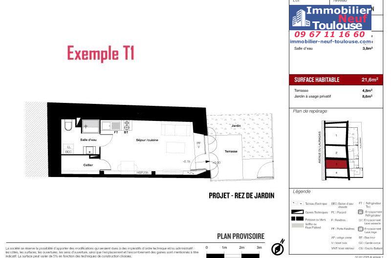 Appartements neufs à Castanet-tolosan - Programmes immobiliers neufs Sporting LE 81 LAURAGAIS