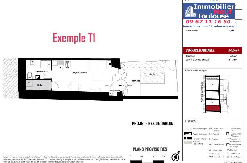 Appartements neufs à Castanet-tolosan - Programmes immobiliers neufs Sporting LE 81 LAURAGAIS