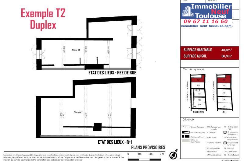 Appartements neufs à Castanet-tolosan - Programmes immobiliers neufs Sporting LE 81 LAURAGAIS