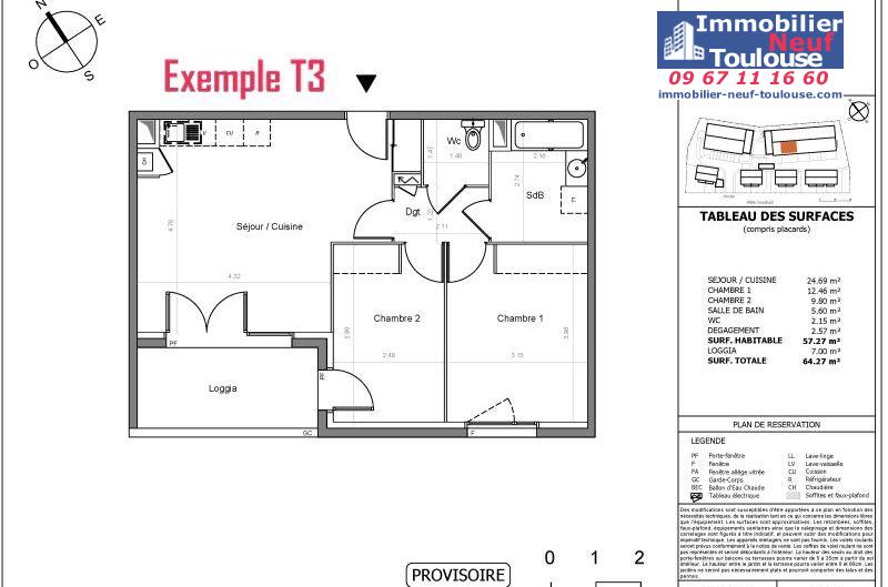 Appartements neufs à Auzeville Tolosane - Programmes immobiliers neufs Marignan Terra Alta