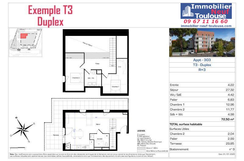 Appartements neufs à Toulouse Roseraie - Programmes immobiliers neufs Fonciere du SUD Familodge de la Roseraie