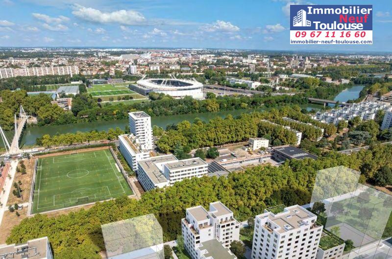 Appartements neufs à Toulouse Empalot - Programmes immobiliers neufs Greencity Sporting promotion PARK VIEW //