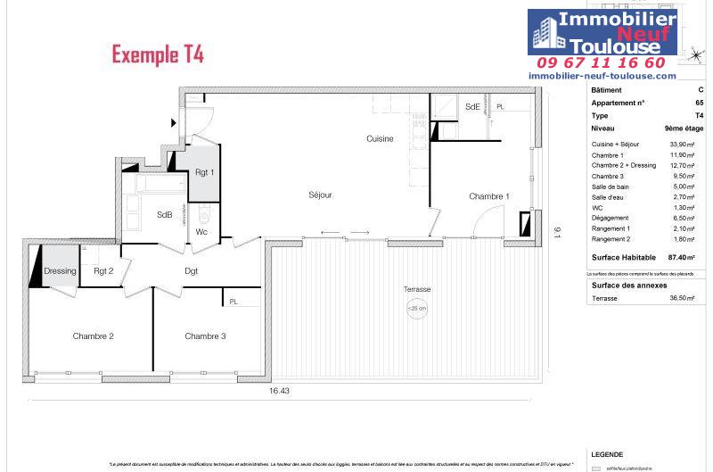 Appartements neufs à Toulouse Empalot - Programmes immobiliers neufs Greencity Sporting promotion PARK VIEW //