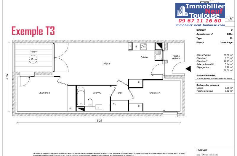 Appartements neufs à Toulouse Empalot - Programmes immobiliers neufs Greencity Sporting promotion PARK VIEW //