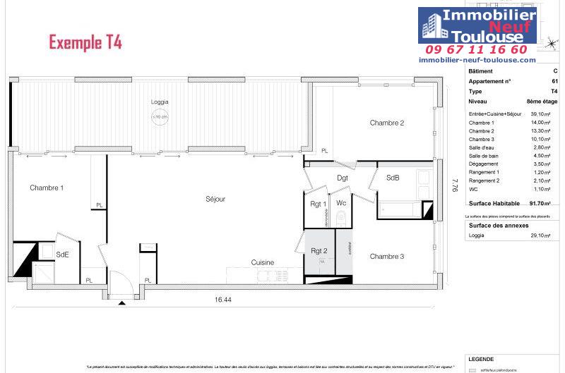 Appartements neufs à Toulouse Empalot - Programmes immobiliers neufs Greencity Sporting promotion PARK VIEW //