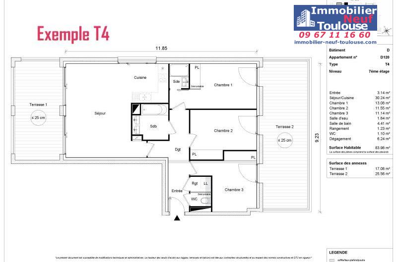 Appartements neufs à Toulouse Empalot - Programmes immobiliers neufs Greencity Sporting promotion PARK VIEW //