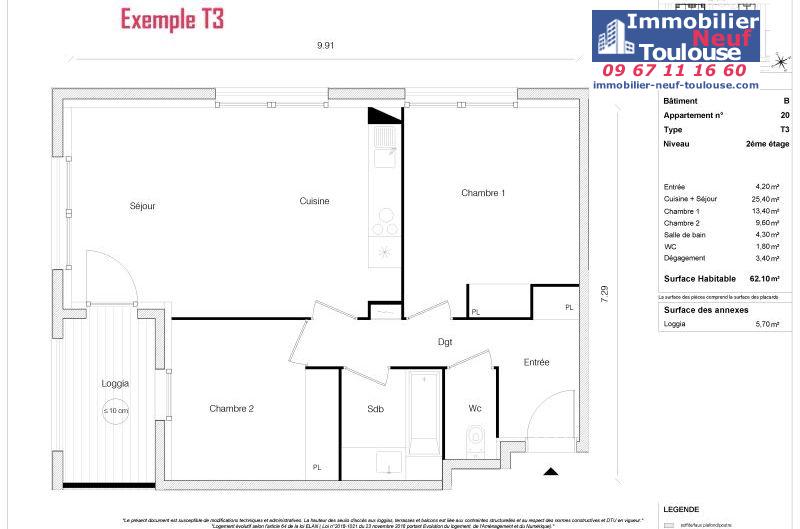 Appartements neufs à Toulouse Empalot - Programmes immobiliers neufs Greencity Sporting promotion PARK VIEW //