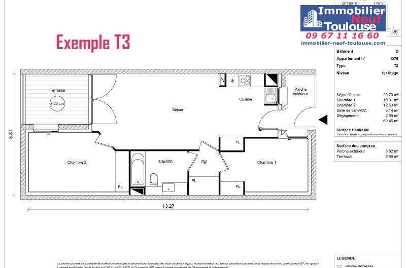 Appartements neufs à Toulouse Empalot - Programmes immobiliers neufs Greencity Sporting promotion PARK VIEW //