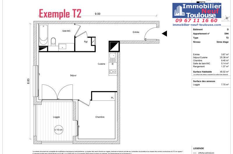Appartements neufs à Toulouse Empalot - Programmes immobiliers neufs Greencity Sporting promotion PARK VIEW //