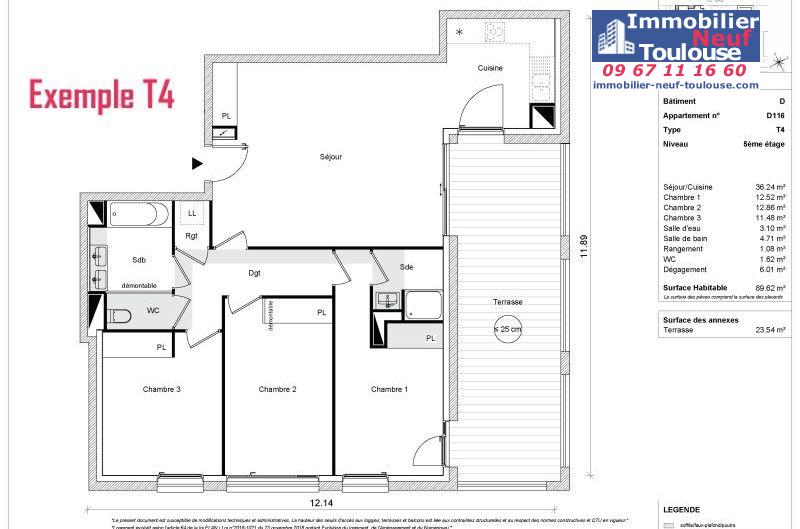 Appartements neufs à Toulouse Empalot - Programmes immobiliers neufs Greencity Sporting promotion PARK VIEW //