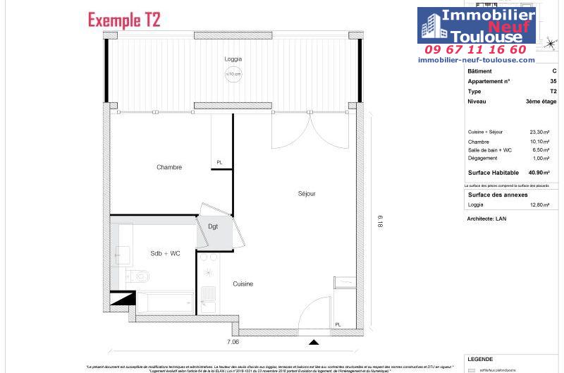 Appartements neufs à Toulouse Empalot - Programmes immobiliers neufs Greencity Sporting promotion PARK VIEW //