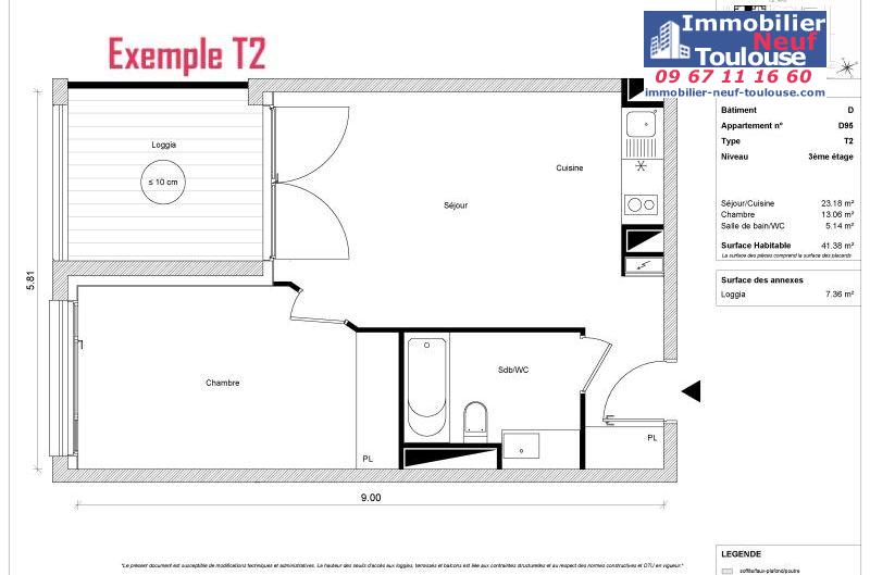 Appartements neufs à Toulouse Empalot - Programmes immobiliers neufs Greencity Sporting promotion PARK VIEW //
