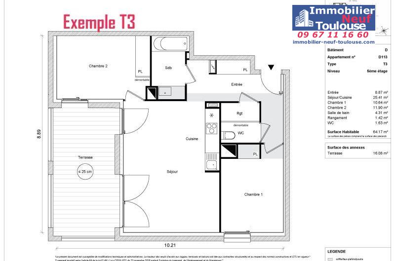 Appartements neufs à Toulouse Empalot - Programmes immobiliers neufs Greencity Sporting promotion PARK VIEW //