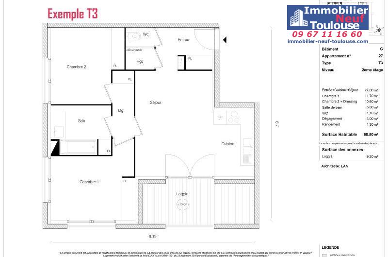 Appartements neufs à Toulouse Empalot - Programmes immobiliers neufs Greencity Sporting promotion PARK VIEW //