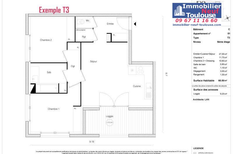 Appartements neufs à Toulouse Empalot - Programmes immobiliers neufs Greencity Sporting promotion PARK VIEW //