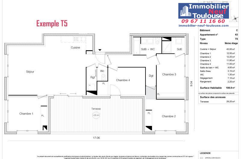 Appartements neufs à Toulouse Empalot - Programmes immobiliers neufs Greencity Sporting promotion PARK VIEW //