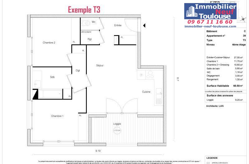 Appartements neufs à Toulouse Empalot - Programmes immobiliers neufs Greencity Sporting promotion PARK VIEW //