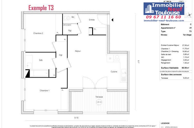 Appartements neufs à Toulouse Empalot - Programmes immobiliers neufs Greencity Sporting promotion PARK VIEW //