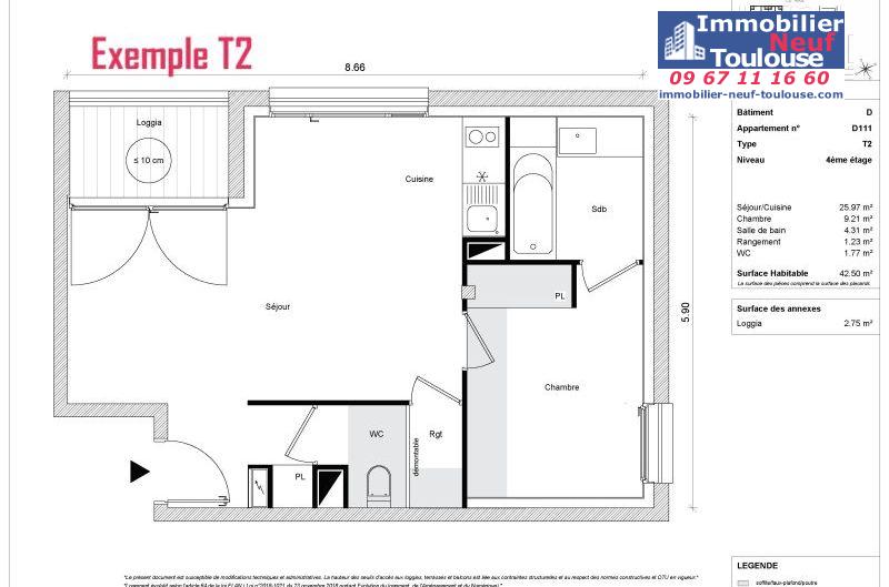 Appartements neufs à Toulouse Empalot - Programmes immobiliers neufs Greencity Sporting promotion PARK VIEW //