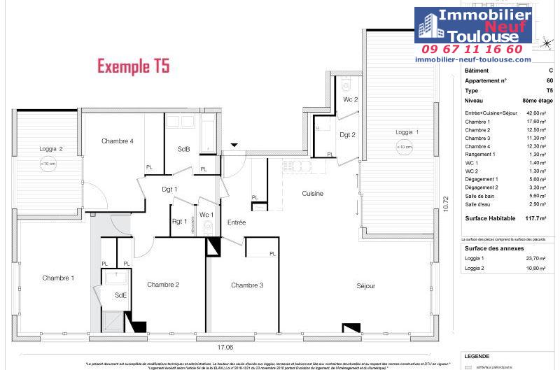 Appartements neufs à Toulouse Empalot - Programmes immobiliers neufs Greencity Sporting promotion PARK VIEW //