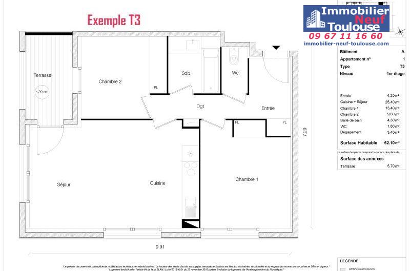 Appartements neufs à Toulouse Empalot - Programmes immobiliers neufs Greencity Sporting promotion PARK VIEW //