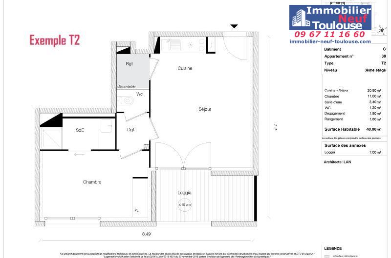 Appartements neufs à Toulouse Empalot - Programmes immobiliers neufs Greencity Sporting promotion PARK VIEW //