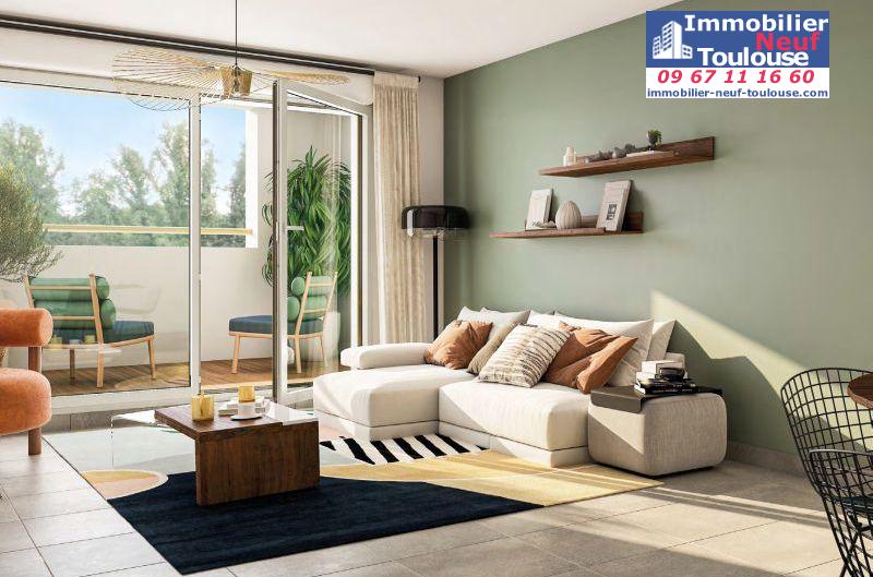 Appartements neufs à Toulouse Empalot - Programmes immobiliers neufs Greencity Sporting promotion PARK VIEW //