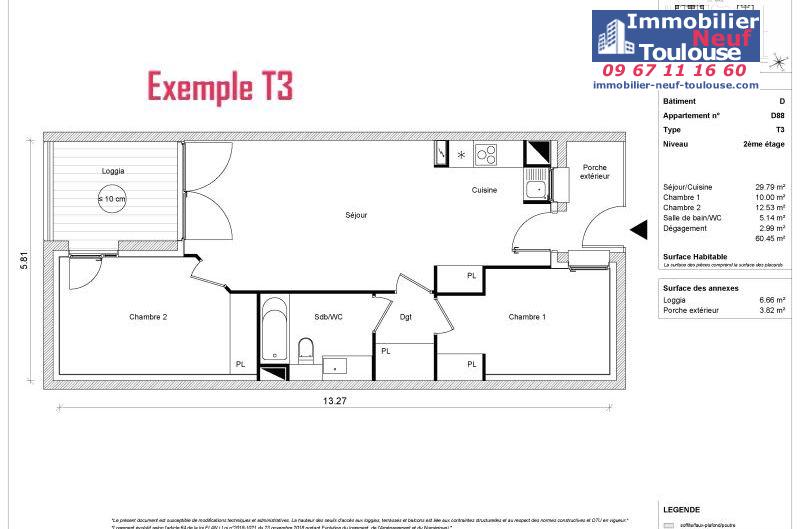 Appartements neufs à Toulouse Empalot - Programmes immobiliers neufs Greencity Sporting promotion PARK VIEW //