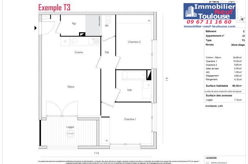 Appartements neufs à Toulouse Empalot - Programmes immobiliers neufs Greencity Sporting promotion PARK VIEW //