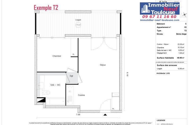 Appartements neufs à Toulouse Empalot - Programmes immobiliers neufs Greencity Sporting promotion PARK VIEW //