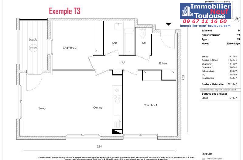 Appartements neufs à Toulouse Empalot - Programmes immobiliers neufs Greencity Sporting promotion PARK VIEW //