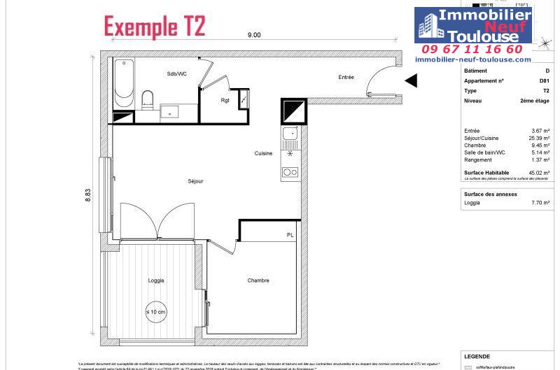 Appartements neufs à Toulouse Empalot - Programmes immobiliers neufs Greencity Sporting promotion PARK VIEW //