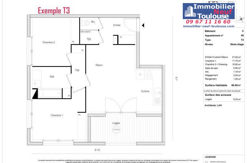Appartements neufs à Toulouse Empalot - Programmes immobiliers neufs Greencity Sporting promotion PARK VIEW //