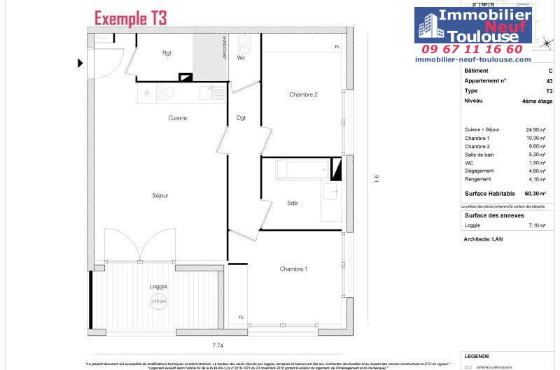 Appartements neufs à Toulouse Empalot - Programmes immobiliers neufs Greencity Sporting promotion PARK VIEW //