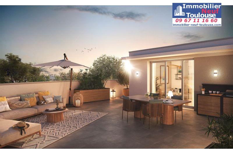 Appartements neufs à Toulouse trois cocus - Programmes immobiliers neufs Carrere COTE URBAIN