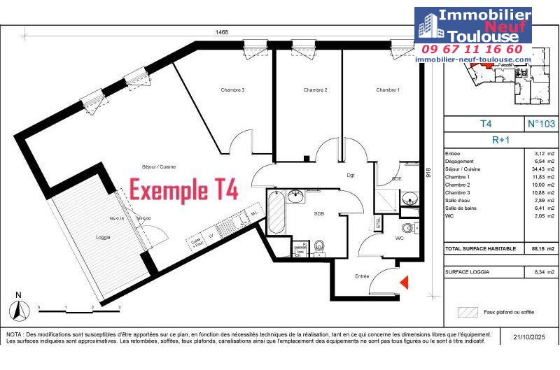 Appartements neufs à Toulouse Trois Cocus - Programmes immobiliers neufs Carrere COTE URBAIN