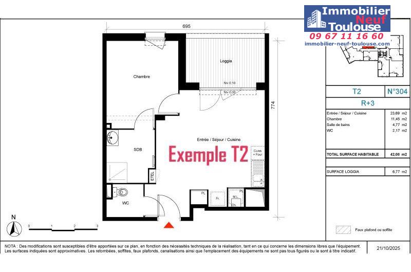 Appartements neufs à Toulouse Trois Cocus - Programmes immobiliers neufs Carrere COTE URBAIN