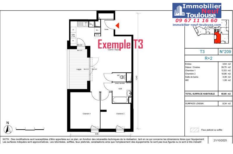 Appartements neufs à Toulouse Trois Cocus - Programmes immobiliers neufs Carrere COTE URBAIN
