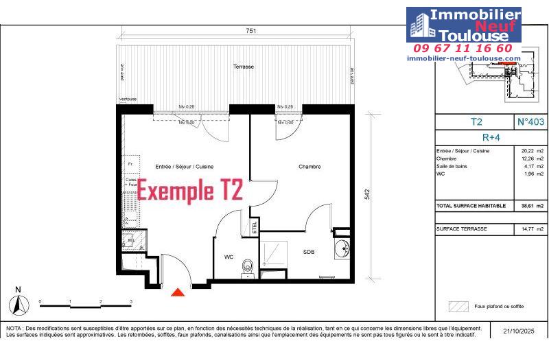 Appartements neufs à Toulouse Trois Cocus - Programmes immobiliers neufs Carrere COTE URBAIN