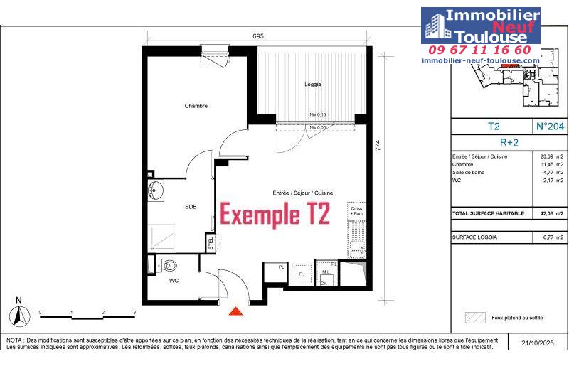 Appartements neufs à Toulouse Trois Cocus - Programmes immobiliers neufs Carrere COTE URBAIN