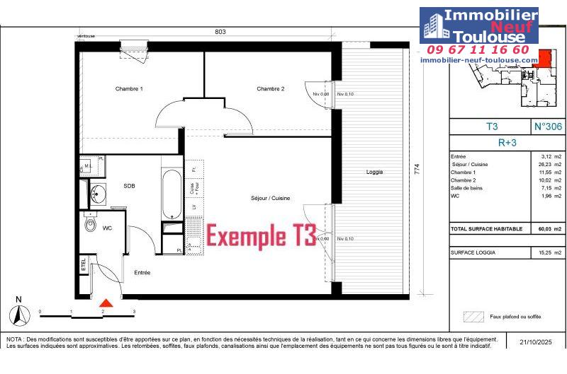 Appartements neufs à Toulouse Trois Cocus - Programmes immobiliers neufs Carrere COTE URBAIN