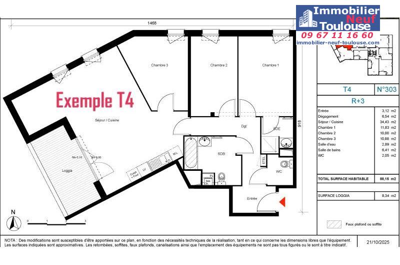Appartements neufs à Toulouse Trois Cocus - Programmes immobiliers neufs Carrere COTE URBAIN