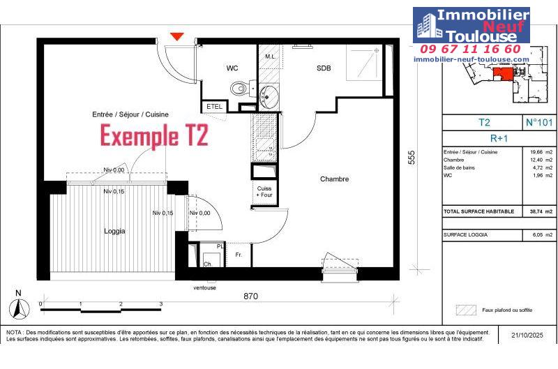 Appartements neufs à Toulouse Trois Cocus - Programmes immobiliers neufs Carrere COTE URBAIN