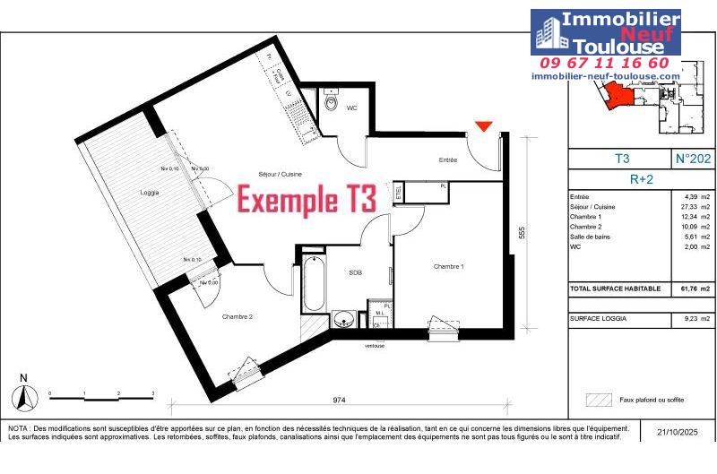 Appartements neufs à Toulouse Trois Cocus - Programmes immobiliers neufs Carrere COTE URBAIN