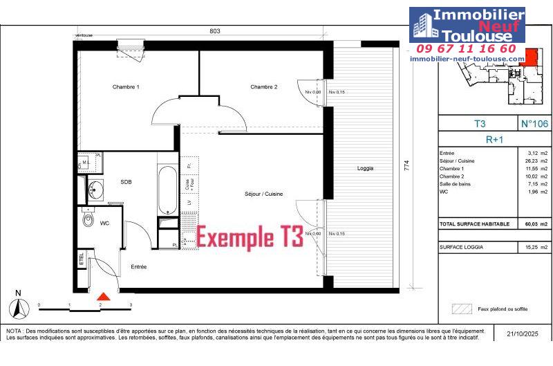Appartements neufs à Toulouse Trois Cocus - Programmes immobiliers neufs Carrere COTE URBAIN