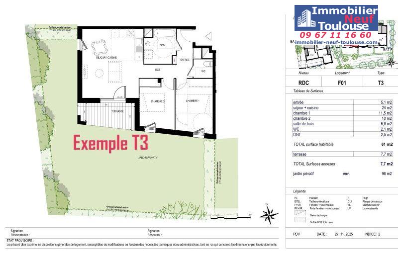 Appartements neufs BRS (Bail Réel Solidaire) La Vache - Programmes immobiliers neufs ECLISSE / CARRERE RESPIRE