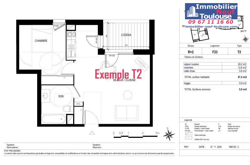 Appartements neufs BRS (Bail Réel Solidaire) La Vache - Programmes immobiliers neufs ECLISSE / CARRERE RESPIRE