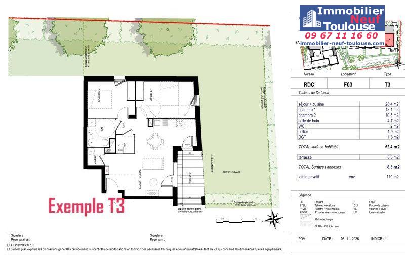 Appartements neufs BRS (Bail Réel Solidaire) La Vache - Programmes immobiliers neufs ECLISSE / CARRERE RESPIRE
