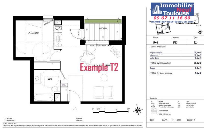 Appartements neufs BRS (Bail Réel Solidaire) La Vache - Programmes immobiliers neufs ECLISSE / CARRERE RESPIRE